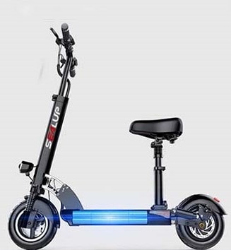 6. sealup xlp q8 ip54 waterproof foldable electric scooter