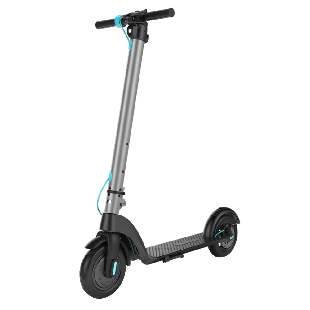 hx x7 electric foldable scooter gray blue 1571990460642